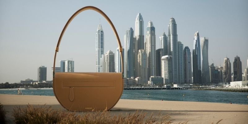 giant burberry bag in dubai