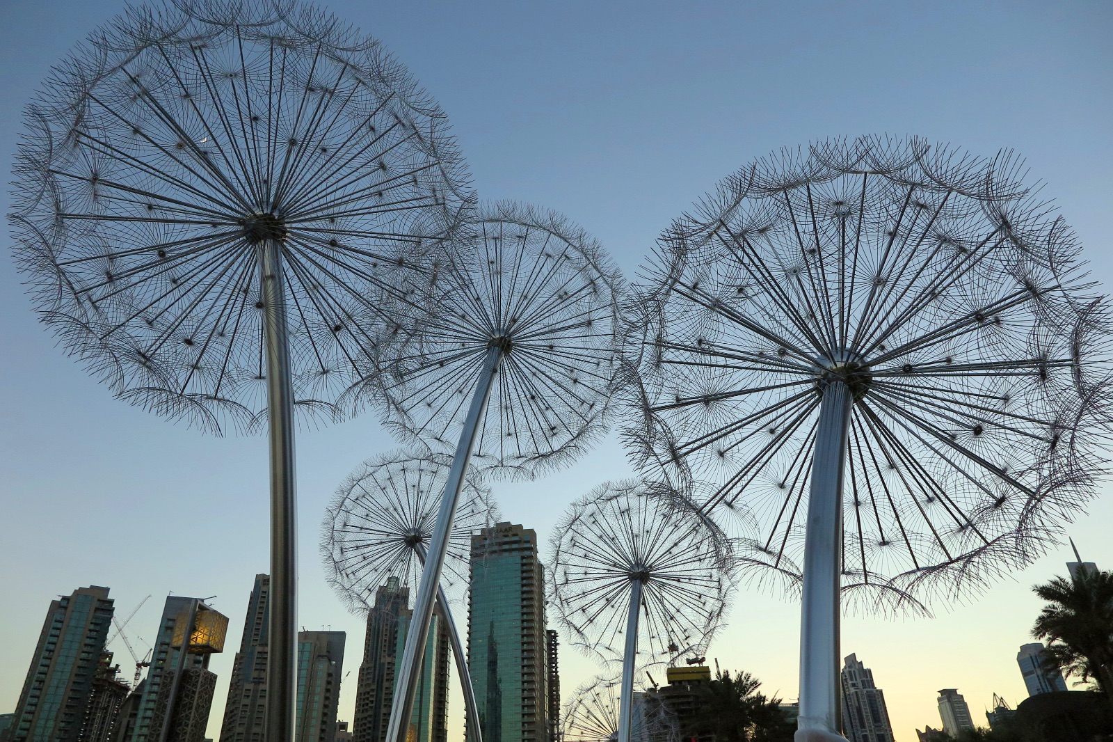 Dandelions Steel Arts in Dubai